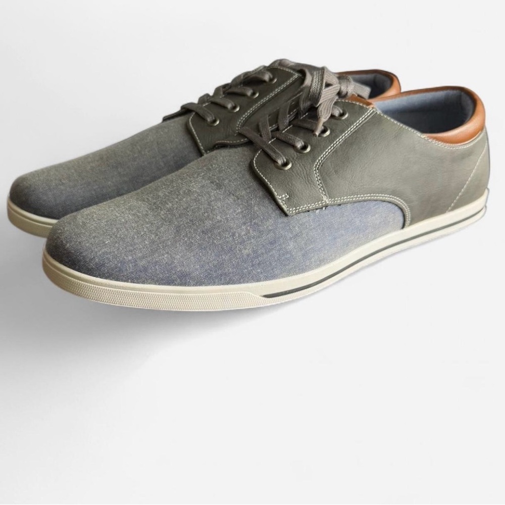 Men's Bruno Marc Rivera-01 Gray Casual Sneakers Size 12